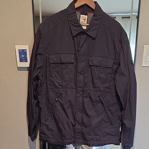 Men's Dark Gray Military Field Jacket